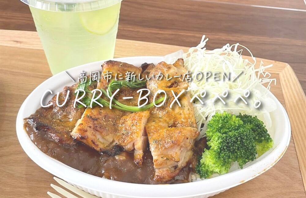 【Curry-Boxぺぺぺ。】高岡市能町に新しくできたカレー店！チキンはジューシーでカレーパンはザクザク食感！ガッツリ男子にオススメ！